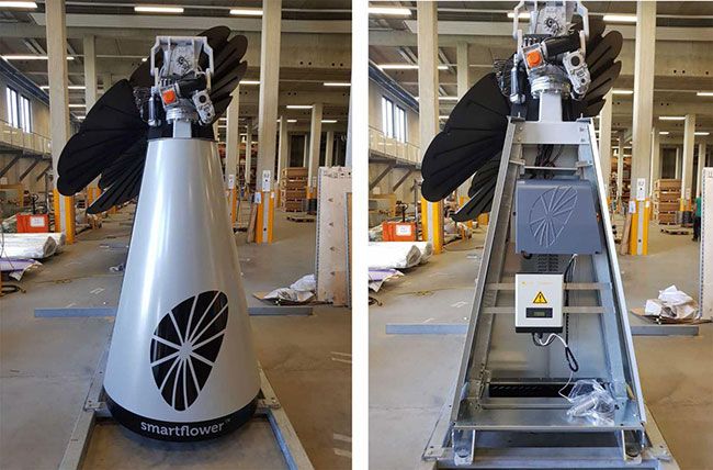 自動太陽能智能花 自動太陽能智能花